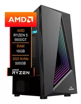 Pc Gamer Amd Ryzen 5 Chipset B450 16gb (2x8) Ddr4 Ssd Nvme