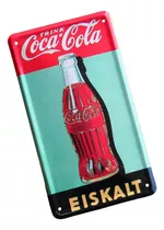 ¬¬ Cartel Letrero / Coca Cola Nº2 / Litografía Zp