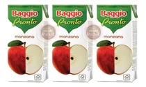 Jugo Junior Baggio  Pronto Manzana 125ml X 18 Unidades 