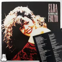 Lp Elba Ramalho Fruto Disco De Vinil 1988 Com Encarte