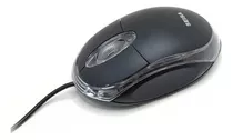 Mouse Optico Pc Notebook Computadora Seisa Dn-x814 Cableado Color Negro
