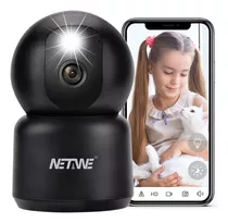 Netwe Cámara Ip Wifi De 4 Mp 5 Ghz/2.4 Ghz De Doble Banda .