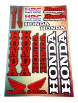 Calco Calcomania Sticker Honda Continental Circus Motos