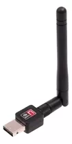 Adaptador Usb Wireless 150mbps Nano Com Antena Shinka