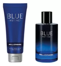 Set Millionaire Blue Instinct 95ml + After Shave 100ml