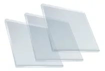 3 Placas Acrílico Transparente Cristal 100cm X 70cm 4mm