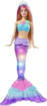 Barbie Sirena Dreamtopia Con Cola Iluminada Mattel 