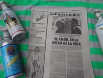 Clarin Espectaculos 1989 Beatriz Taibo Carlos Moreno Curi