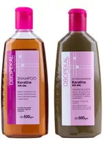 Obopekal® Kit Shampo + Acondicionador Keratina Sin Sal 500gr