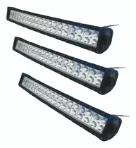 X3luz Barra Led 120w Curva Neblinero 4x4  Auto Camioneta55cm