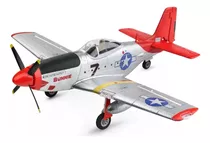 Xk A280 P-51 Mustang 3d/6g Com Led - Pronto Para Voar