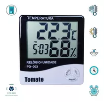 Termo-higrômetro Digital + Certificado Calibração Rastreável