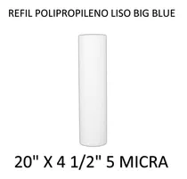 Refil Cartucho Filtro Polipropileno Big Blue 20'' 5 Micras