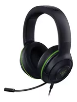 Headset Gamer Razer Kraken X For Console P2 P3 Black Green