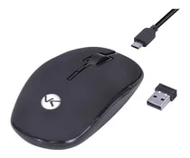 Mouse Recarregável Vinik  Power One Pm100 Preto