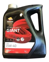 Aceite Repsol Giant 15w 40 Mineral 4 Litros