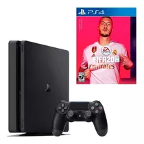 Sony Playstation 4 Slim 500gb Fifa 20 Bundle Cor  Preto Onyx