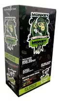Blunt Monkey Money Mix C/ 25 Pacotes 5 Folhas Cada Sabor Uva, Mel, Melancia, Chocolate, Baunilha, Maçã Verde