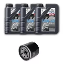 Kit Aceite Liqui Moly Sintetico Cf Moto Nk/mt/gt 400/650