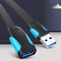 Cabo Extensor Extensão Usb 3.0 Ultra Rápido 50cm (0,5 Metro)