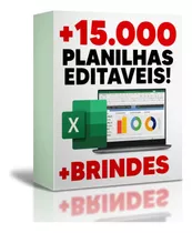 Super Pack Excel +15.000 Planilhas Prontas Editáveis + Bonus