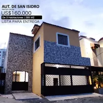 Vendo Casa Res Rayoli, Aut San Isidro 