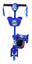 Brinquedo Patinete Infantil Pj Mask 3 Rodas Com Luz E Som.