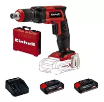 Taladro Atornillador Durlock Einhell Cargador Y 2 Baterias