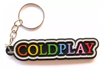 Chaveiro Emborrachado Banda Coldplay