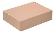 Pack 10 Cajas Kraft Microcorrugado 35x25x10cm Desayunos