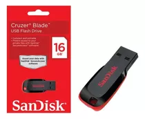 Pendrive Sandisk Usb 16g Flash 2.0 Já C/