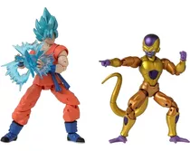 Figuras Golden Freezer Vs Super Saiyan Blue Goku 