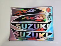 Calcomanías Suzuki Ax4 Tornasol