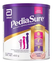 Pediasure Alimentación Especializada Fresa En Polvo 400g