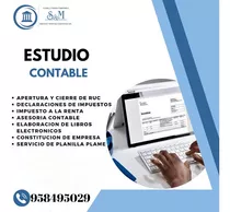 Estudio Contable  - Contador Publico En Lima