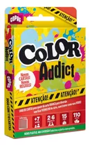 Jogo Color Addict Divertido Brinquedo Criança 110 Cartas Nf