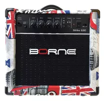 Amplificador Borne Cubo Para Guitarra Strike G30 London 15w 110v/220v