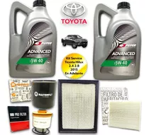 Kit Service 8l Aceite Sintetico + 4 Filtros Hilux 2.8 2.4