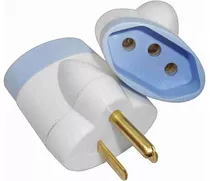 Adaptador Para Tomada Padrão Antigo P/novo 127/220v 15a 2p+t