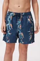 Boardshort Printed Lb Indigo Jungle Billabong Niño 