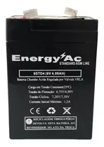 Bateria 6v - 4ah- Luz De Emergência Automação, Moto Elétrica