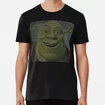 Remera Shrek - Script Completo - Con Cara De Shrek Algodon P