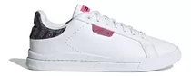 Tenis Mujer adidas Court Silk - Blanco - Rosa