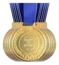 Lote Promocional 50 Medalhas 290mm Ouro Prata Bronze C/ Fita