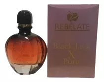 Perfume Rebelate Black X Pure 100  Ml Dm