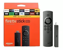 Amazon Fire Tv Stick Lite  Full Hd 8gb Preto  1gb De Ram