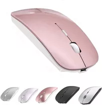 Mouse Rosa Bluetooth Para iPad Macbook Pro Laptop Pc