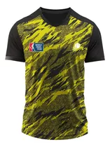 Remera Padel Deportiva Gym Fit Camufl Hombre Personalizable
