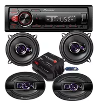 Aparelho De Som Carro Kit Pioneer Bluetooth Usb Mp3