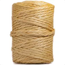 Rolo De Sisal Rasado Corda 6mm 67m Arranhador Artesanato